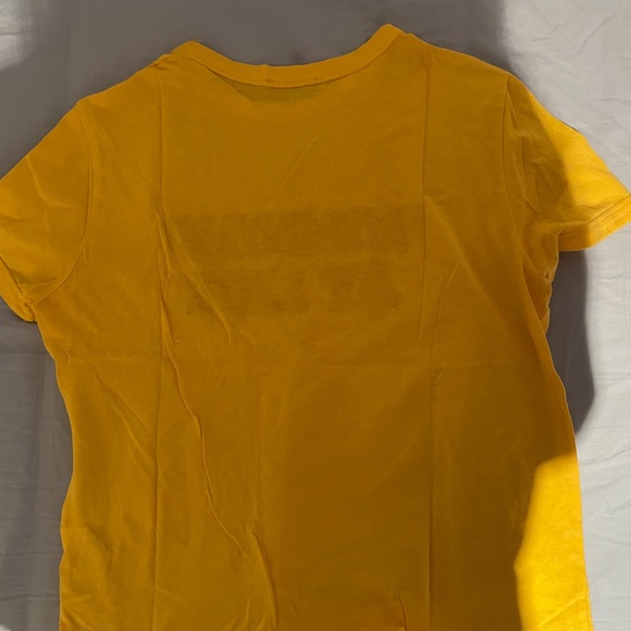 Zara yellow glittery t-shirt - Picture 3 of 3
